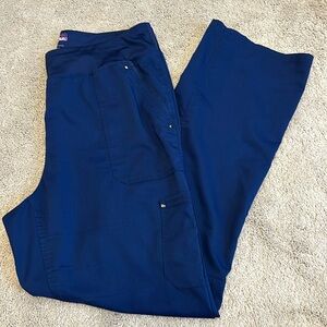 Healing Hands - Purple Label Yoga Scrub Pant - Navy Blue